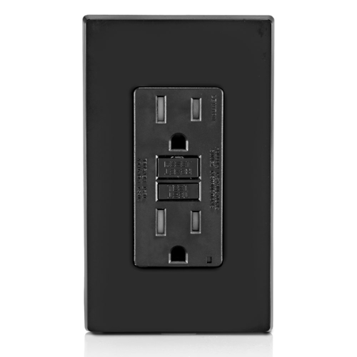 15 Amp SmartlockPro GFCI Receptacle/Outlet, Tamper-Resistant