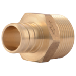 3/4" PEX CRIMP X MIP LEAD FREE ADAPTER