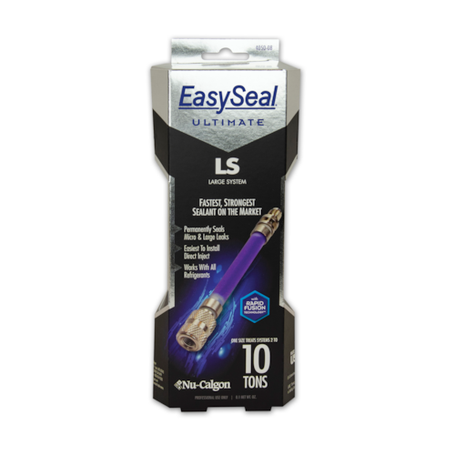 4050-08 EASY SEAL REFRIGERANT LEAK SEALANT SINGLE USE DISPOSABLE INJECTOR TREATS 2-10 TONS NU-CALGON