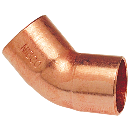 606 3/8 CXC 45 ELBOW WROT