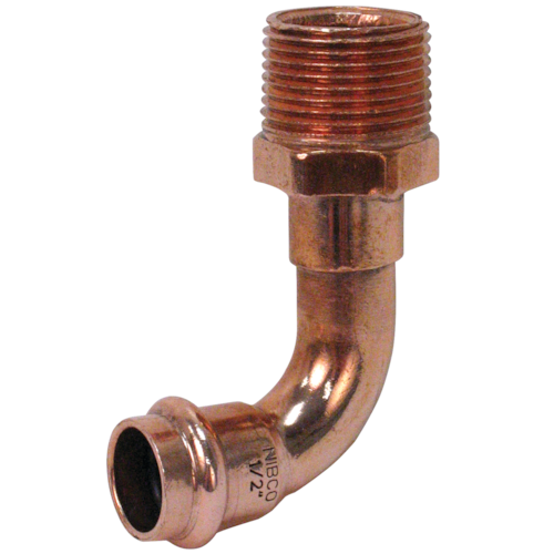 PC607-4 3/4 PRESS X M 90 ELBOW LD