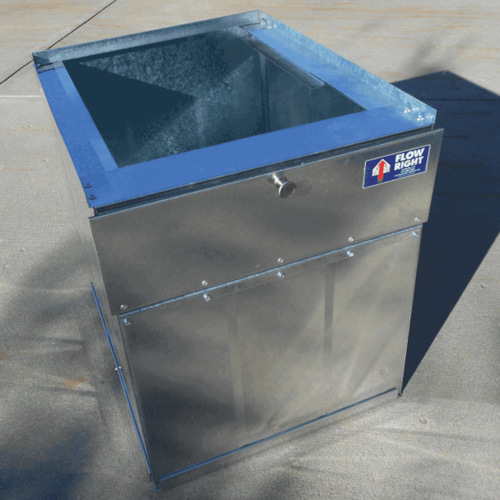 Air Handler Filter Cabinets by Flow Right (22.16 in x 24.80 - 26.80 in x 18 in)