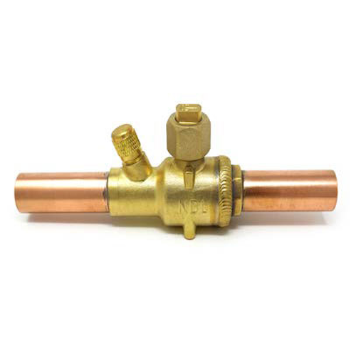 Press Compatible Ball Valve w/ Schrader incl. Insulation (Box Kit)