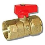 1/2" IP CSA LEVER GAS BALL VALVE