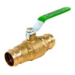 3/4" PRESS BALL VALVE