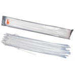 DUCT-TIE-36 WHITE 36" NYLON DUCT CABLE ZIP TIES 175LB TENSILE STR BAG OF 50(10/CS) CAMBRIDGE RES (CT36-175K9)