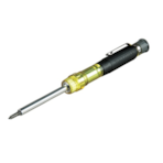 32613 3-IN-1 HVAC SCREWDRIVER WITH POCKET CLIP KLEIN TOOLS