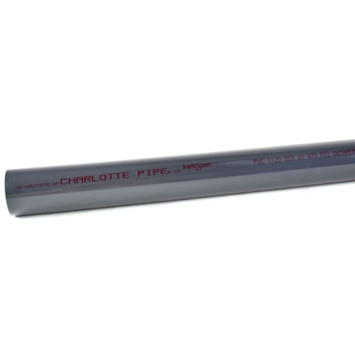 1X20 PVC SCH80 PLAIN END PIPE