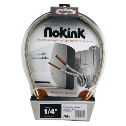 REC 66731 NOKINK 1/4" X 36" FLEXIBLE REFRIGERANT LINE CONNECTOR