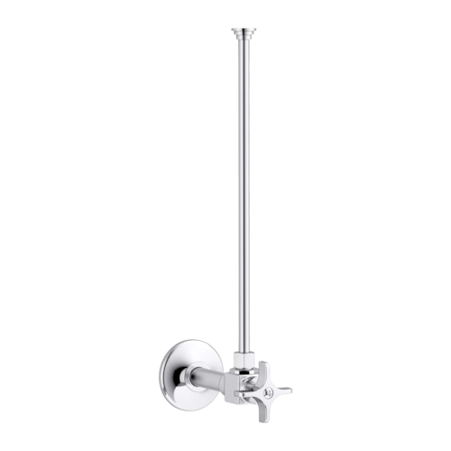 7637-CP TOILET SUPPLY 3/8 W/STOP
